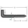 TCX Şofben Çivisi No 1 / 5.8x50 - 100 Adet