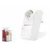TCX Şok Korumalı Tekli Priz - Beyaz