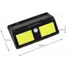 TCX Solar Güneş Enerjili Sensörlü 96 Cob Led Aplik Duvar Tipi Led Lamba