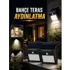 TCX Solar Lamba Giriş, Bahçe Yol Avlu Hareket Sensörlü Led