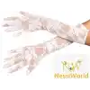 TCX TCX® Beyaz Renk Orta Boy Dantelli Eldiven