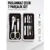 TCX TCX® Paslanmaz Çelik Kişisel Bakım Seti – 7 Parça