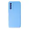 TCX Tecno Camon 18 Kılıf First Silikon - Mavi