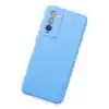 TCX Tecno Camon 18 Kılıf First Silikon - Mavi