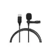 TCX Type-c 2 Metre Double Mikrofon - Siyah