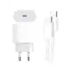 TCX Type-c To C Kablolu 35w Hızlı Şarj Başlığı Set