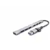 TCX Usb 3.0 & Type-C Hub 7 Port - Gri HDX7857