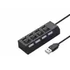 TCX Usb Hub 4*Usb Siyah HDX7008