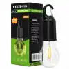 TCX USB Şarjlı Rustik Kamp Lambası - 3 Kademe, Mandallı Askılı