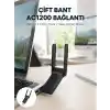 TCX USB WiFi Adaptör – 1200 Mbps Hız