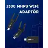TCX USB WiFi Adaptör – 1200 Mbps Hız