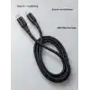 TCX Uzun ve Dayanıklı Type C Lightning PD Hızlı Şarj Kablosu