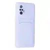 TCX Xiaomi Redmi Note 10 Pro Kılıf Kelvin Kartvizitli Silikon - Lila