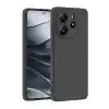 TCX Xiaomi Redmi Note 14 4G Kılıf First Silikon - Siyah
