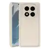 TCX Xiaomi Redmi Note 14 Pro 4G Kılıf  Silikon - Krem