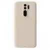 TCX Xiaomi Redmi Note 8 Pro Kılıf First Silikon - Krem