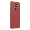 TCX Xiaomi Redmi Note 9 Kılıf  Silikon - Kırmızı