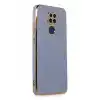 TCX Xiaomi Redmi Note 9 Kılıf  Silikon - Mavi