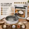 TCX Yuvarlak Metal Un Eleği