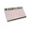 TCX ZR612 Rgb Şeffaf Pembe Bluethooth Klavye