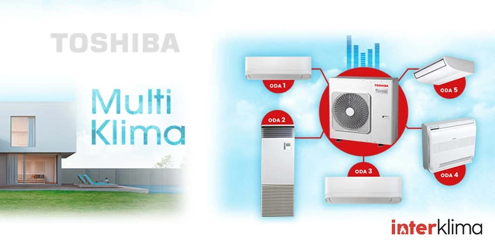 Toshiba Klimada Multi Split Sistemler