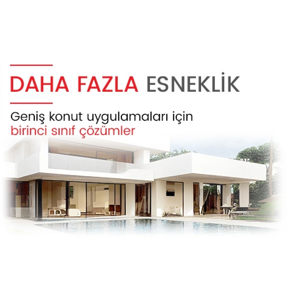 2 Oda + 1 Salon (Maxi) Toshiba Multi İnverter Duvar Tipi Klima Paketi (3M)