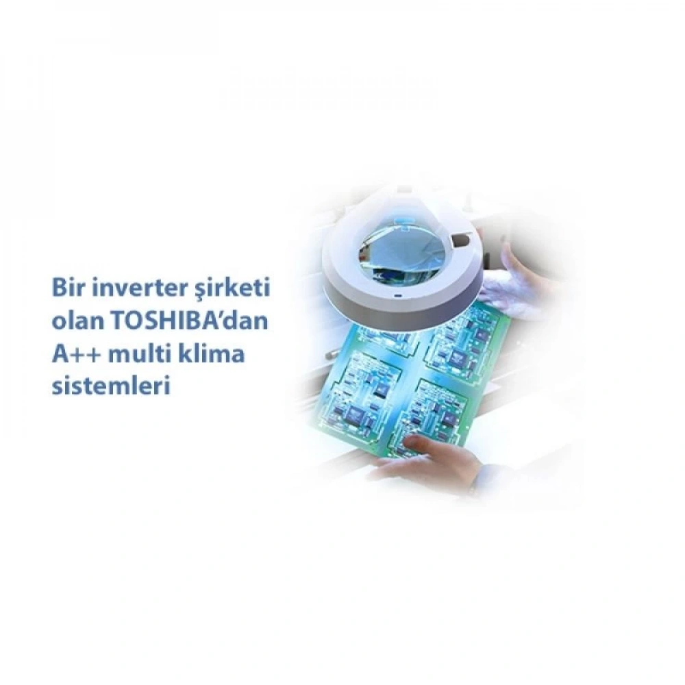 Toshiba 5M Multi Split Klima 10.000+10.000+10.000+ 10.000 +10.000 BTU/h
