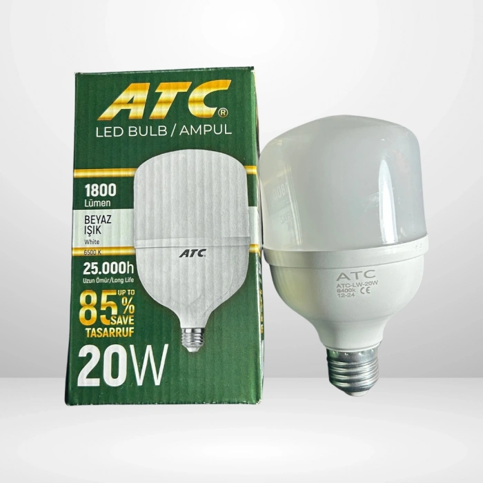 ATC Beyaz Led Ampul 20W