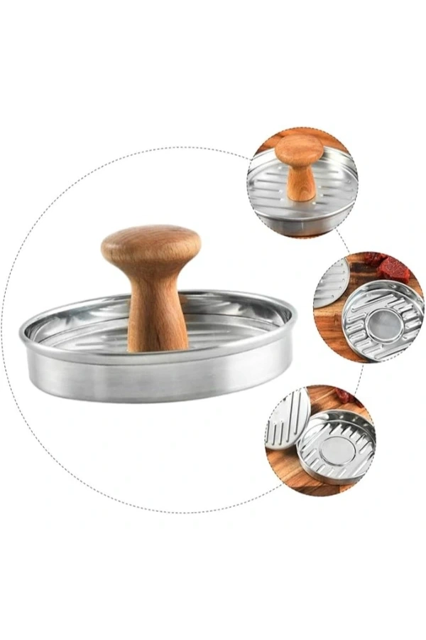 Bidebuvar 10 cm Hamburger Press