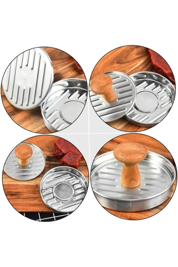 Bidebuvar 10 cm Hamburger Press