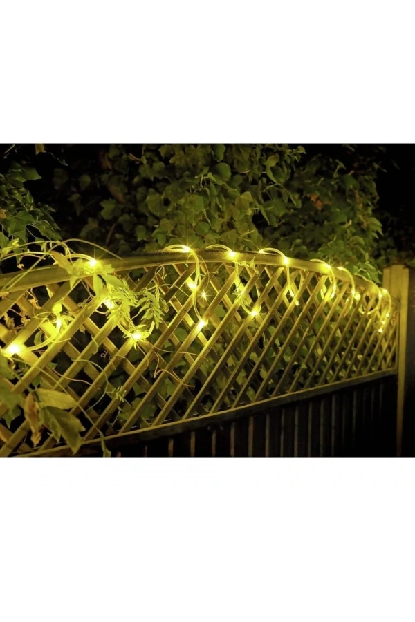 Bidebuvar 10 Metre Güneş Enerjili Hortum LED Işık