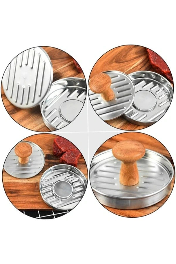 Bidebuvar 12 cm Hamburger Press