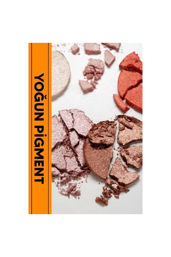 Bidebuvar 15 Renkli Sedefli Mat Far Paleti - 2li Set