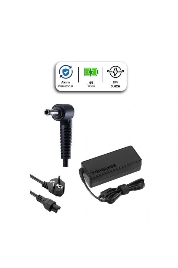 Bidebuvar 19V 3.42A 4.0 * 1.35mm 65W CASPER İçin Laptop Adaptör