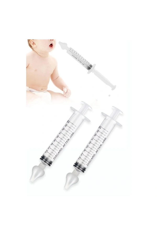 Bidebuvar 2li Bebek Burun Temizleme Şırıngası