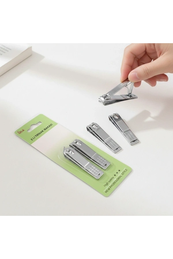 Bidebuvar 2li Profesyonel Tırnak Makası Seti