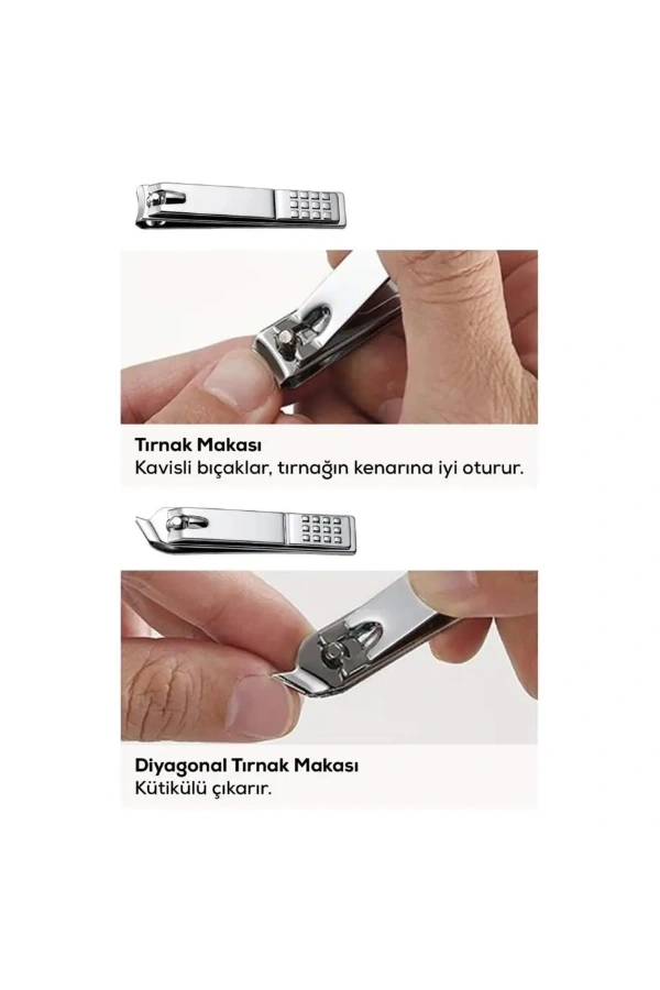 Bidebuvar 2li Profesyonel Tırnak Makası Seti
