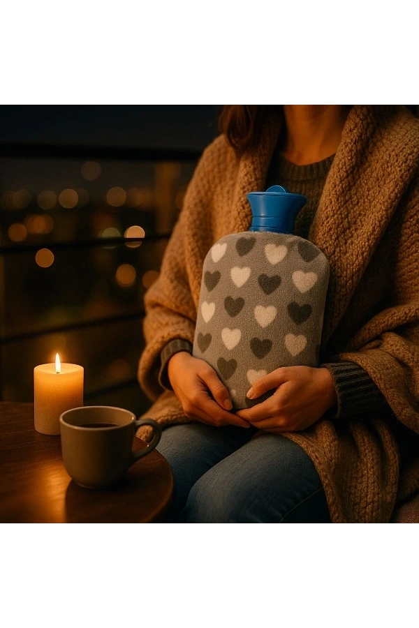 Bidebuvar 2 Litre Kılıflı Sıcak Su Torbası