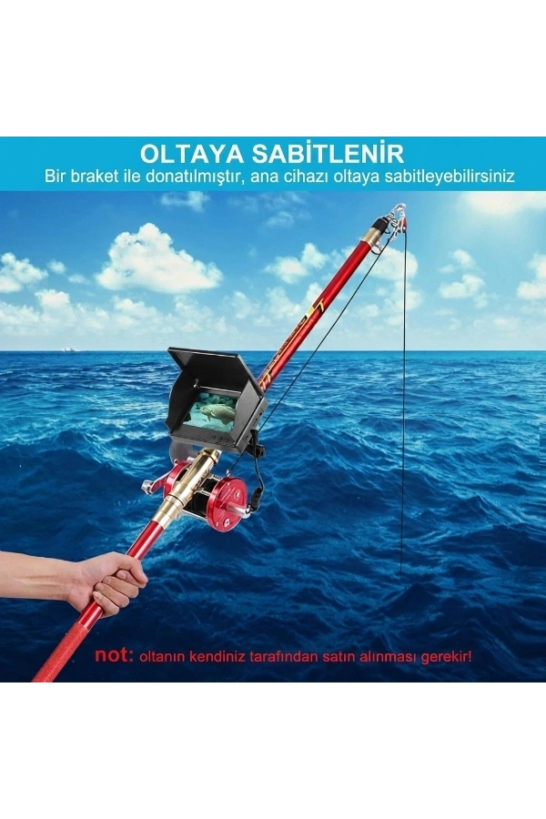 Bidebuvar 20 Metre Sualtı Balık Tutma Kamerası