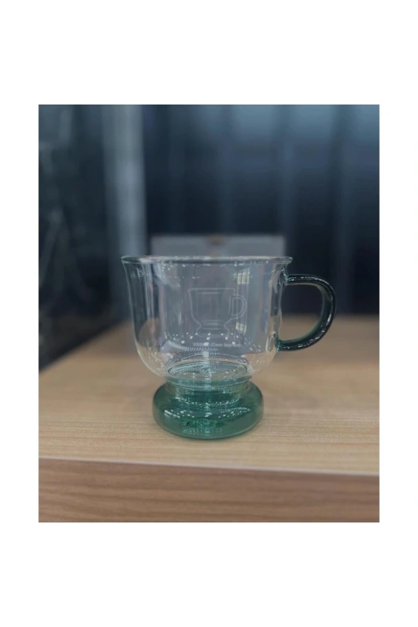 Bidebuvar 250 ml Renkli Cam Bardak