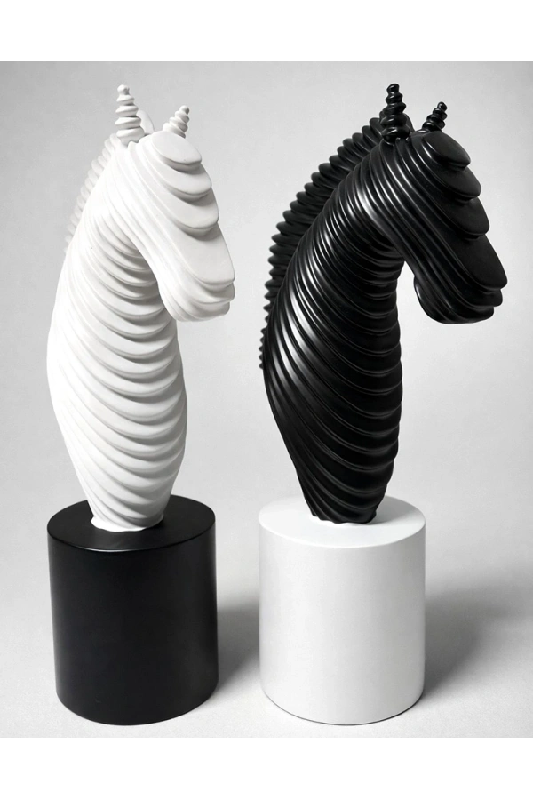 Bidebuvar 25x14 cm Özel Tasarım Polyester At Büstü