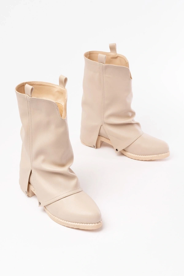 Bidebuvar 270-3045 Bej Günlük Kadın Bot