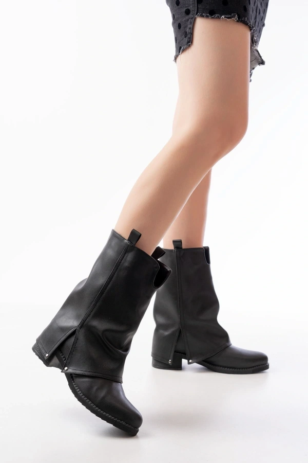 Bidebuvar 270-3045 Siyah Günlük Kadın Bot