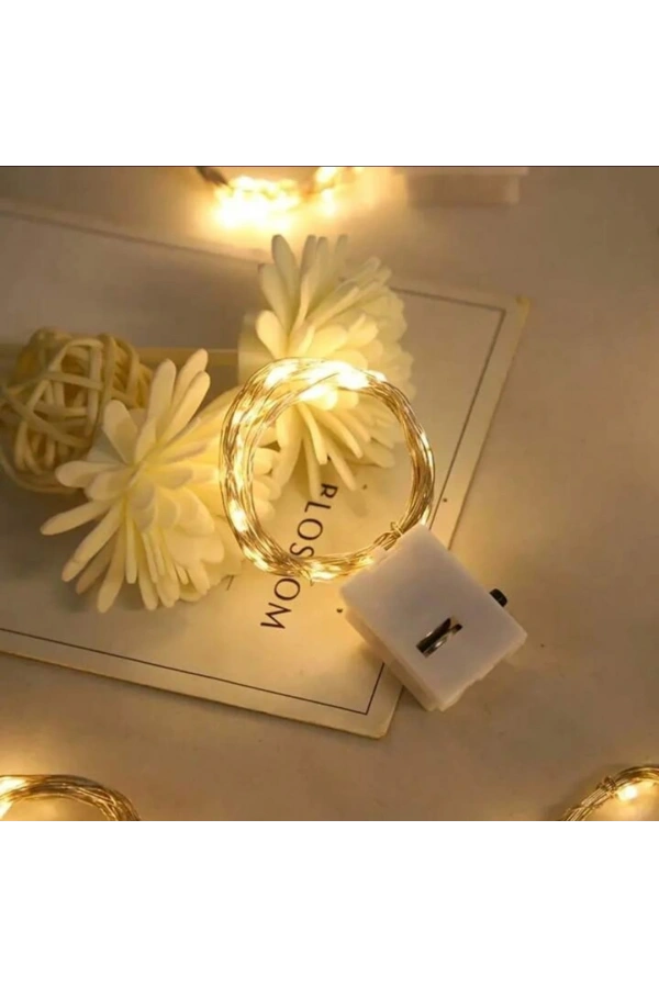 Bidebuvar 2m Pilli Peri Led Gün Işığı