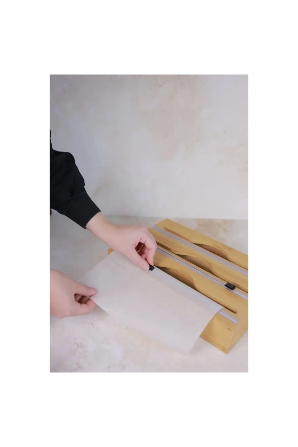 Bidebuvar 3 Bölmeli Folyo Kesme Standı