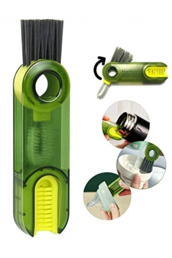 Bidebuvar 3 Fonksiyonlu Çok Amaçlı Temizleme Fırçası