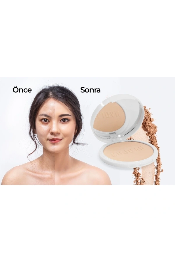 Bidebuvar 3lü Profesyonel Mat Pudra Seti