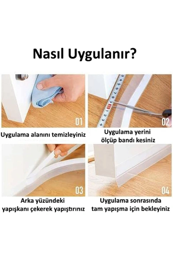 Bidebuvar 3 Metre Kapı Pencere Rüzgar İzolasyon Bandı