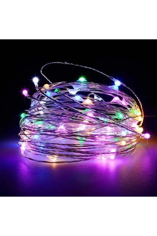 Bidebuvar 3 Metre RGB Pilli Peri Led