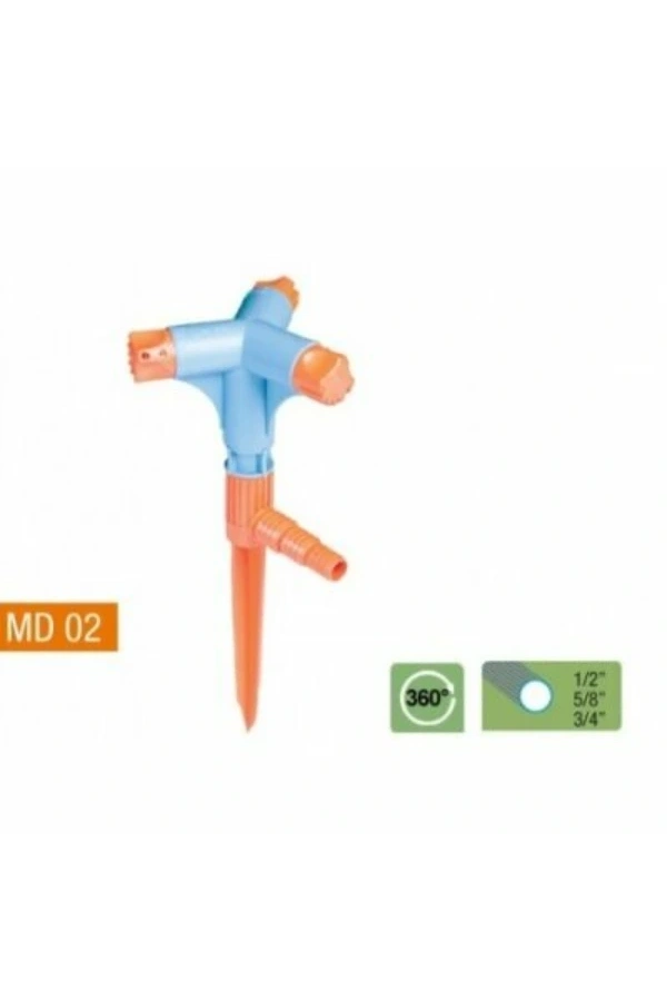 Bidebuvar 3 Yönlü & Normal Sprink Fıskiye (Kısa Meme)